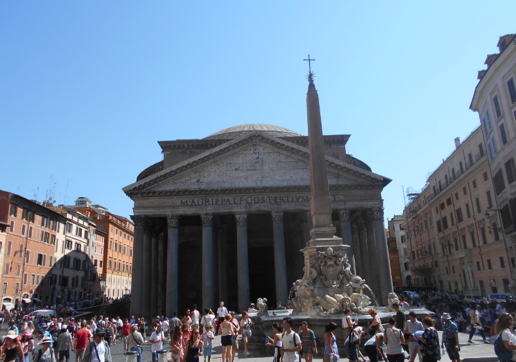 Cestování - Itálie - Pantheon – chrám který patří všem bohům - Cestování - Itálie - Forum Romanum nebo také Římské fórum - Dovolená v Itálii - Itálie dovolená - panda na cestách
